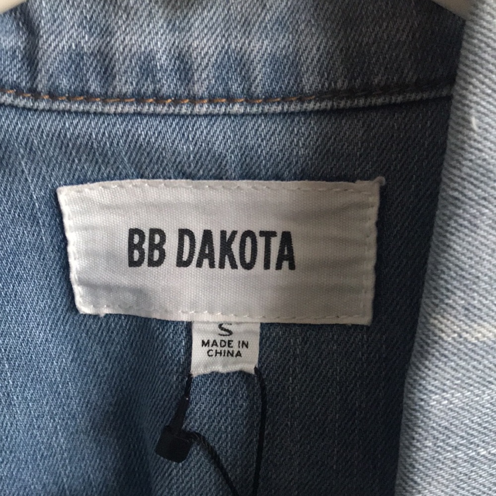 NWT BB Dakota denim vest - Picture 3 of 3